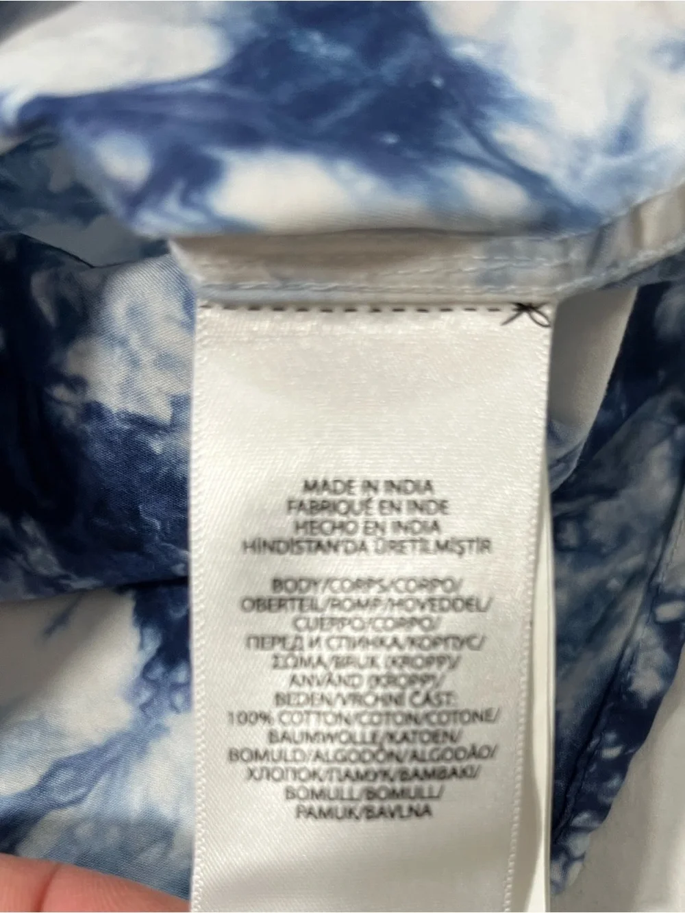 RALPH LAUREN BOYS TIE DYE BUTTON SHIRT